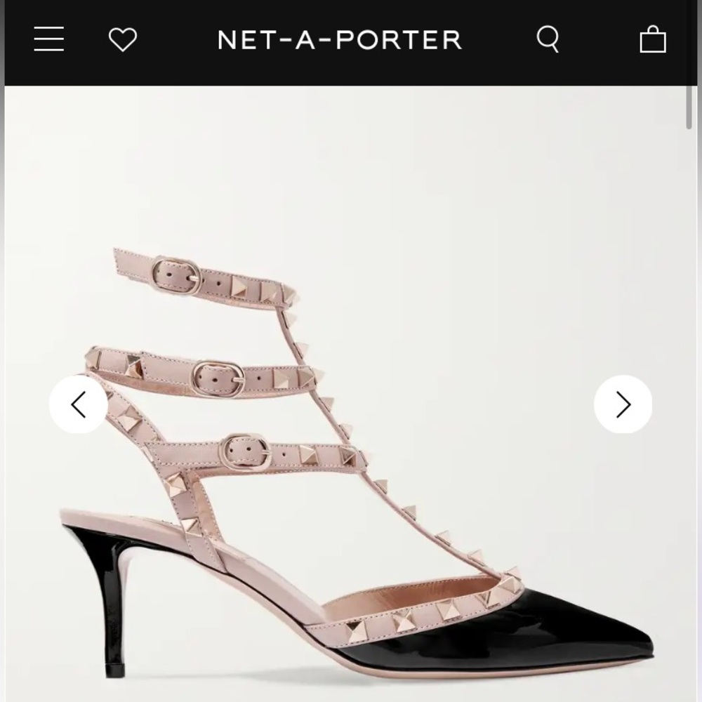 Valentino Garavani Rockstud 65 Patent Pump - Size 36.5